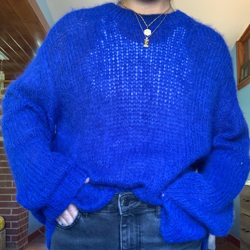 Cozy blue FP sweater